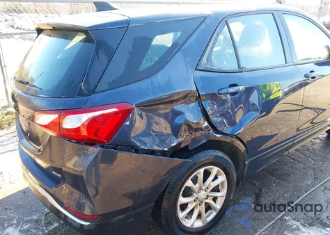 2018 Chevrolet Equinox Ls из США, поврежденный, VIN 3GNAXREV3JS582640